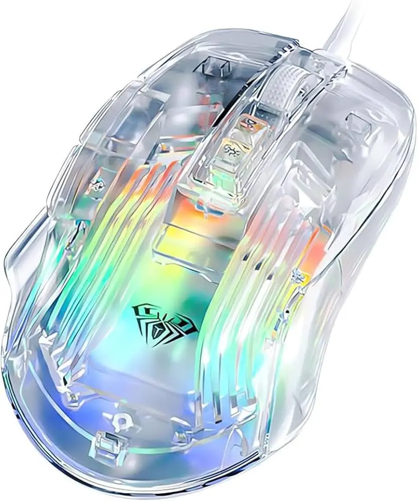 MOUSE GAMING MAGMA S80 CRYSTAL RGB